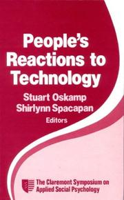 People's reactions to technology : in factories, offices, and aerospace