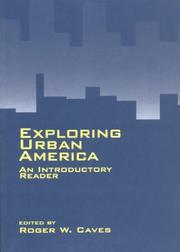 Exploring urban America : an introductory reader