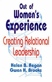 Out of women's experience by Helen B. Regan