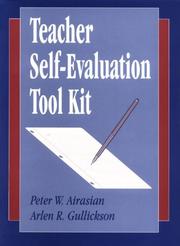 Cover of: Teacher self-evaluation tool kit by Peter W. Airasian