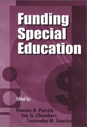 Cover of: Funding special education