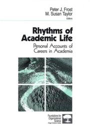 Rhythms of academic life : personal accounts of careers in academia