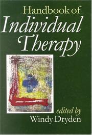 The handbook of individual therapy