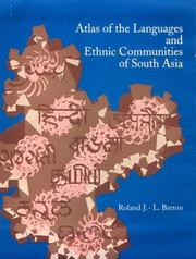 Cover of: Atlas of the languages and ethnic communities of South Asia