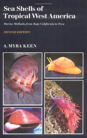 Sea shells of tropical west America by A. Myra Keen