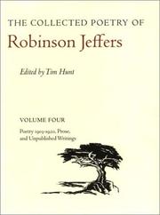 The collected poetry of Robinson Jeffers