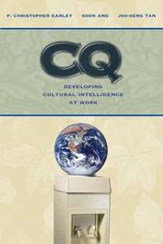 CQ : developing cultural intelligence at work