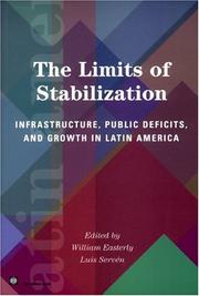 The limits of stabilization : infrastructure, public deficits and growth in Latin America