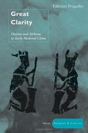 Cover of: Great clarity: Taoism and alchemy in early medieval China