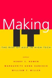 Making IT : the rise of Asia in high tech