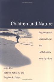 Cover of: Children and Nature by 