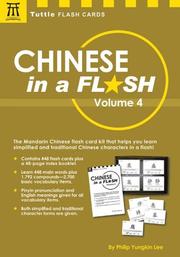 Cover of: Chinese in a Flash Volume 4