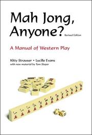 Cover of: Mah Jong, Anyone?: A Manual of Western Play