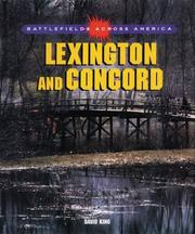 Cover of: Lexington and Concord