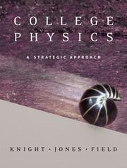 Cover of: College Physics: A Strategic Approach Volume 1 with MasteringPhysics