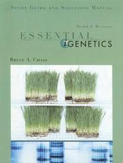 Cover of: Essential Igenetics: Study Guide And Solutions Manual