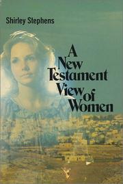 Cover of: A New Testament view of women