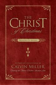 Cover of: The Christ of Christmas: Readings for Advent