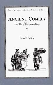 Ancient comedy by Dana Ferrin Sutton