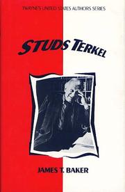 Cover of: Studs Terkel