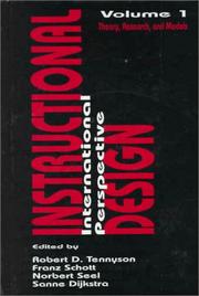 Instructional design : international perspectives. Vol. 1, Theory, research, and models