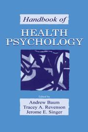 Handbook of health psychology