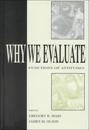 Why we evaluate : functions of attitudes