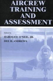 Cover of: Aircrew Training and Assessment (Volume in the Human Factors in Transportation Series)