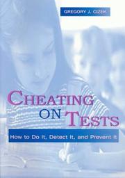 Cover of: Cheating on Tests by Gregory J. Cizek