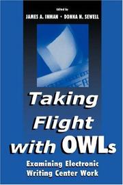 Cover of: Taking Flight with OWLs by James A. Inman