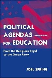 Political agendas for education : from the religious right to the Green Party