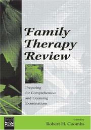 Cover of: Family Therapy Review: Preparing for Comprehensive and Licensing Examinations