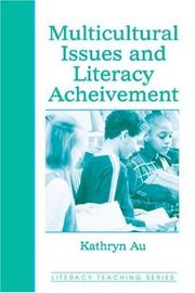 Cover of: Multicultural issues and literacy achievement