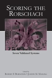 Scoring the Rorschach : seven validated systems