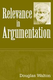 Cover of: Relevance in Argumentation