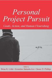 Cover of: Personal Project Pursuit: Goals, Action, and Human Flourishing