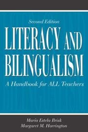 Literacy and bilingualism : a handbook for all teachers