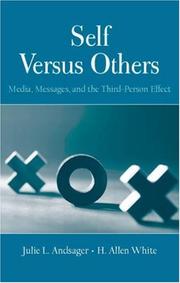 Self versus others by Julie L. Andsager, H. Allen White