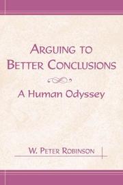 Arguing to better conclusions : a human odyssey