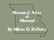 Cover of: Historical Atlas of Missouri