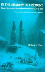 In the shadow of Frémont by Robert V. Hine