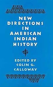 New directions in American Indian history