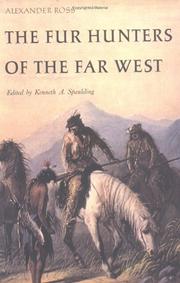 Cover of: The Fur Hunters of the Far West