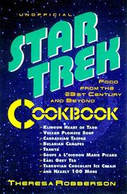 The Star Trek cookbook by Theresa Robberson