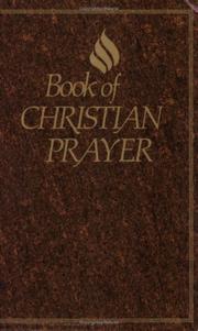 Cover of: Book of Christian prayer
