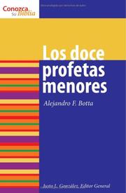 Cover of: Los Doce Profetas Menores (Conozca Su Biblia)