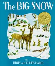 Cover of: The Big Snow by 
