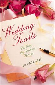 Cover of: Wedding toasts: finding the perfect words