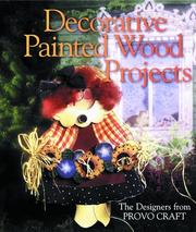Decorative Painted Wood Projects by The Designers from Provo Craft