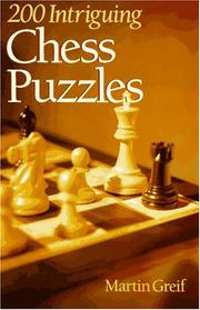 Cover of: 200 intriguing chess puzzles